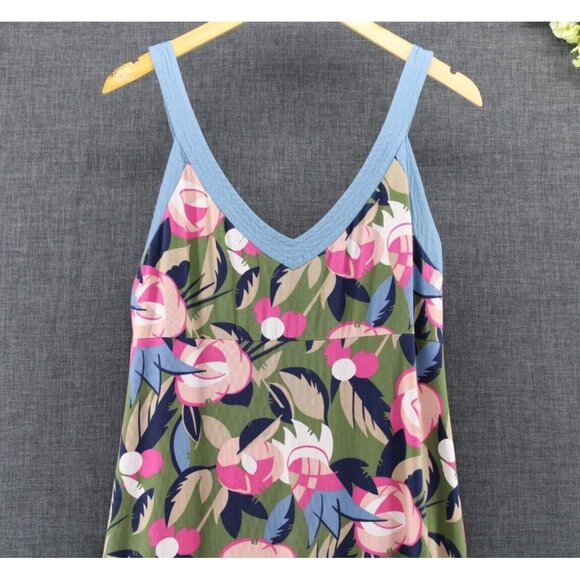 Boden Women's Sleeveless V-Neck Maxi Floral Maxi Dress Sz 16L - Picture 4 of 6